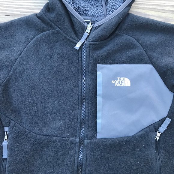 The North Face Kids Boys Jacket Winter Coat Black - Picture 3 of 8